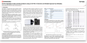 Arsenic Speciation in Rice and Rice Products using LC-ICP-MS: A Sensitive and Reliable Approach by Shimadzu.